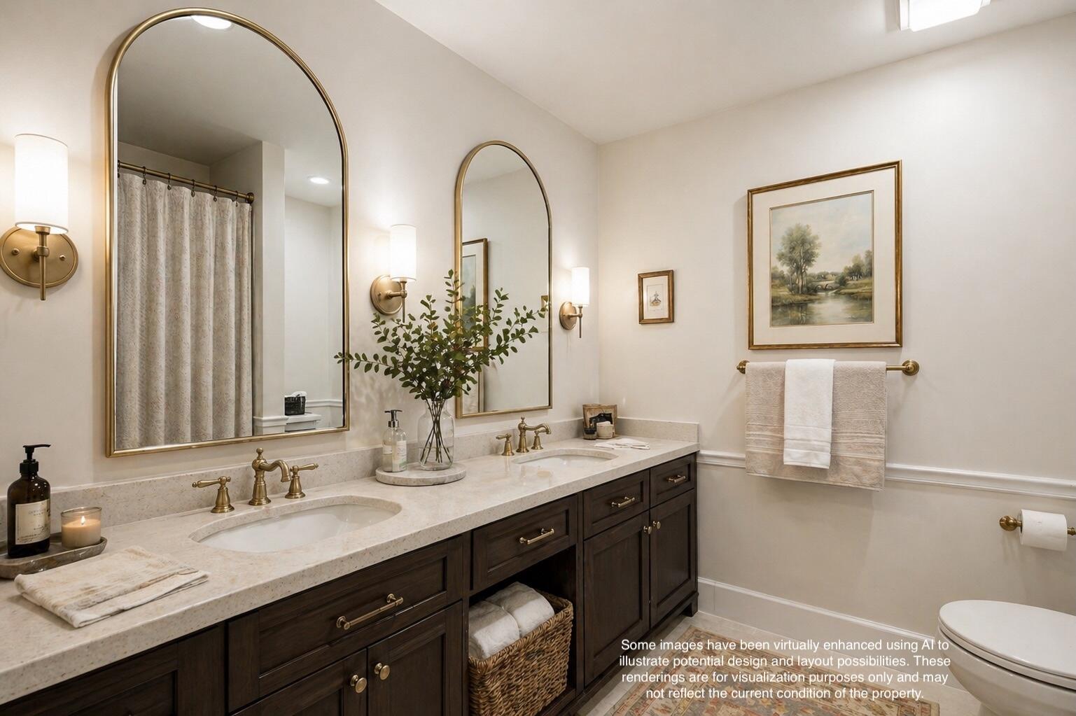 314 Coinbow Drive Mount Pleasant, SC 29464 - Photo 10 of 57 314 Coinbow Primary Bathroom Vision