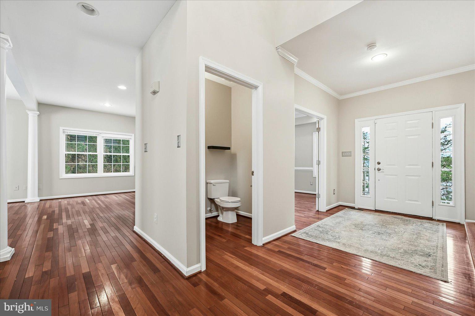 109 Waterside Lane Cross Junction, VA 22625 - Photo 6 of 107 Main level half bath off foyer