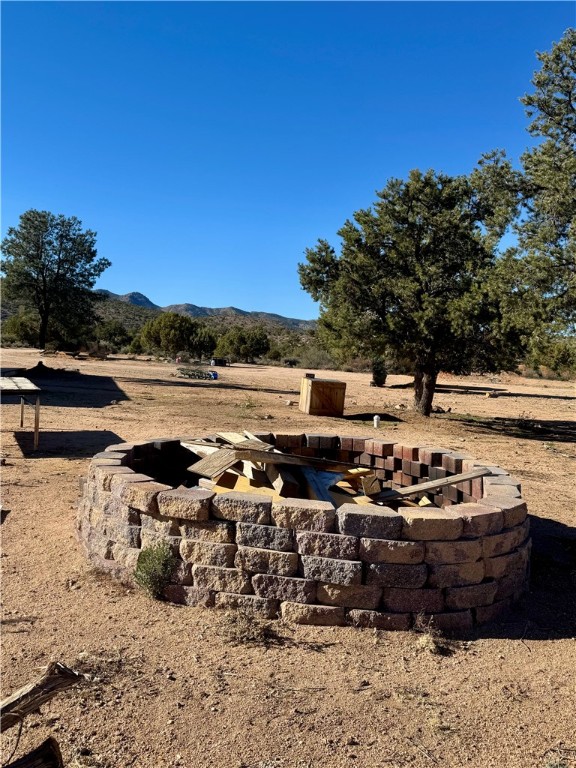 6806 North Frerichs Ranch Road Hackberry, AZ 86411 - Photo 12 of 37 Fire pit