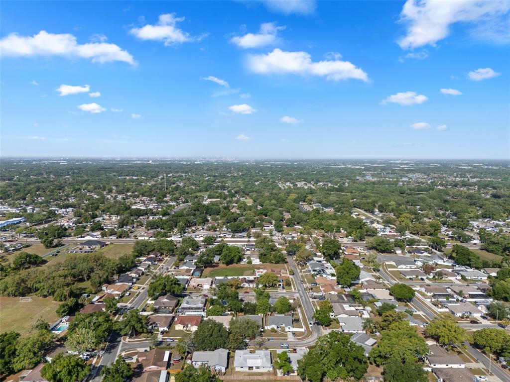 140 Valley Circle Brandon, FL 33510 - Photo 48 of 48 an aerial view of residential houses with city view