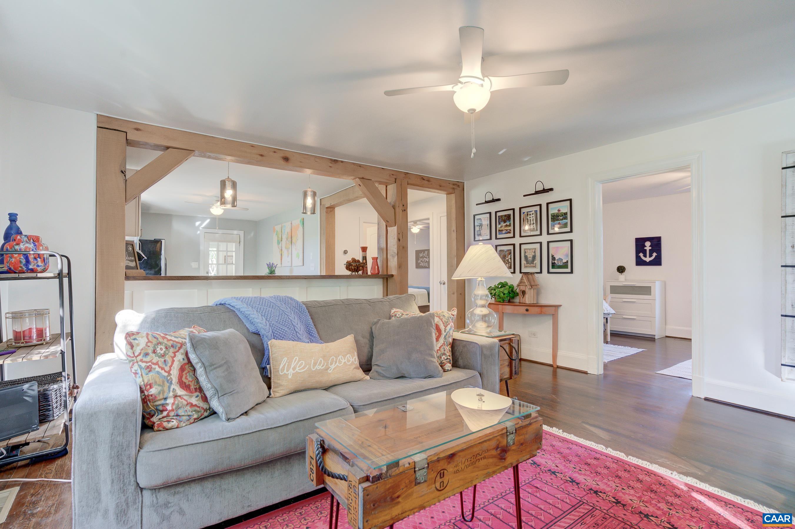 2974 Milton Road Charlottesville, VA 22902 - Photo 9 of 50 a living room with furniture and wooden floor