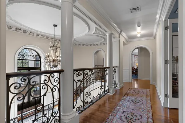 a view of an entryway door