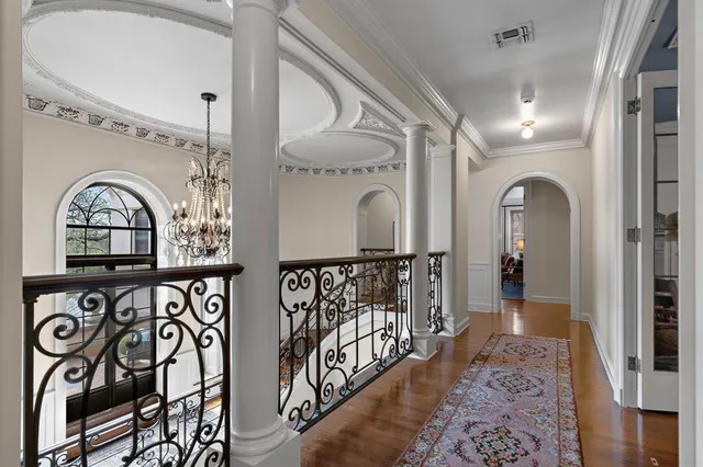 a view of an entryway door