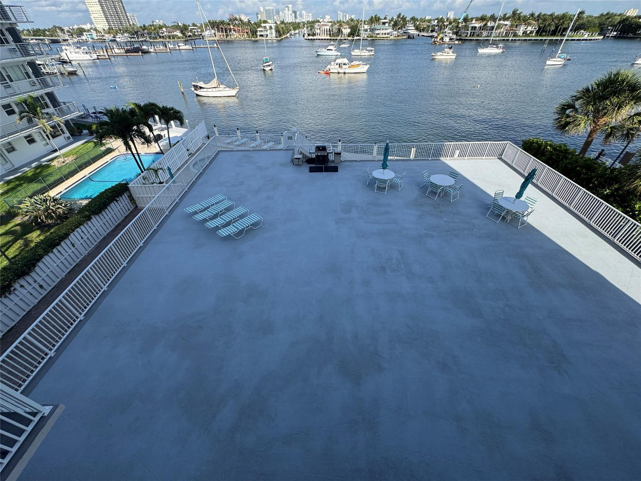 95 North Birch Road, Unit 301 Fort Lauderdale, FL 33304 - Photo 30 of 54 DECK JUST BELOW UNIT