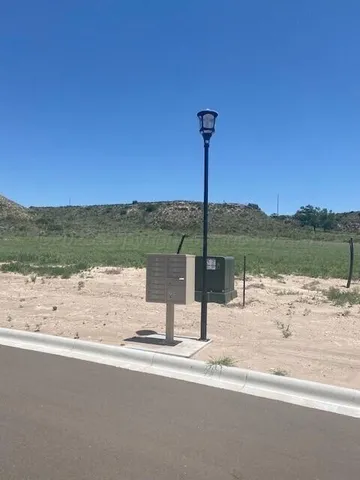 a view of a room with an ocean view