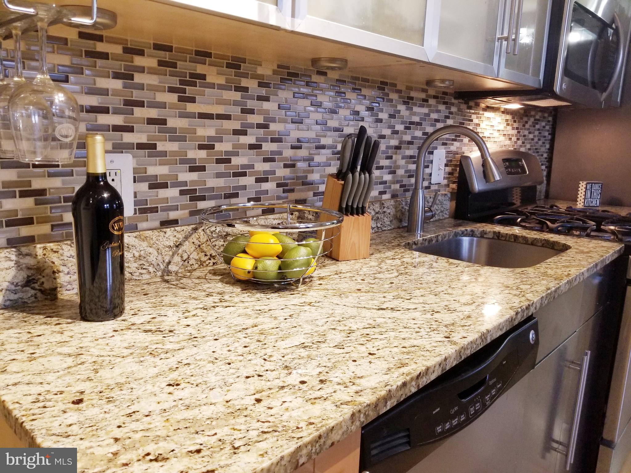 6004 Addison Road Capitol Heights, MD 20743 - Photo 8 of 36 Granite Counter Top W/ Custom Back Splash