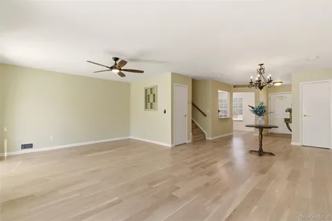 a bedroom with a bed and furniture