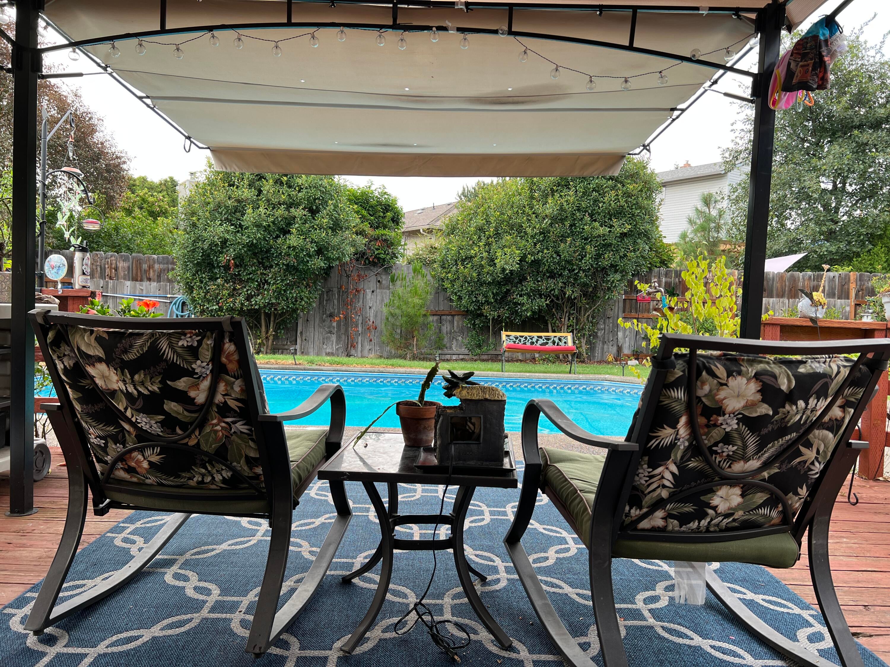 2185 Spring Street Medford, OR 97504 - Photo 22 of 32 Back Deck & Pool