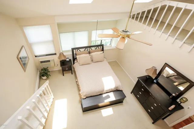 a room with gym equipment