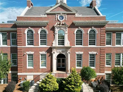 a view of outdoor space with sign board