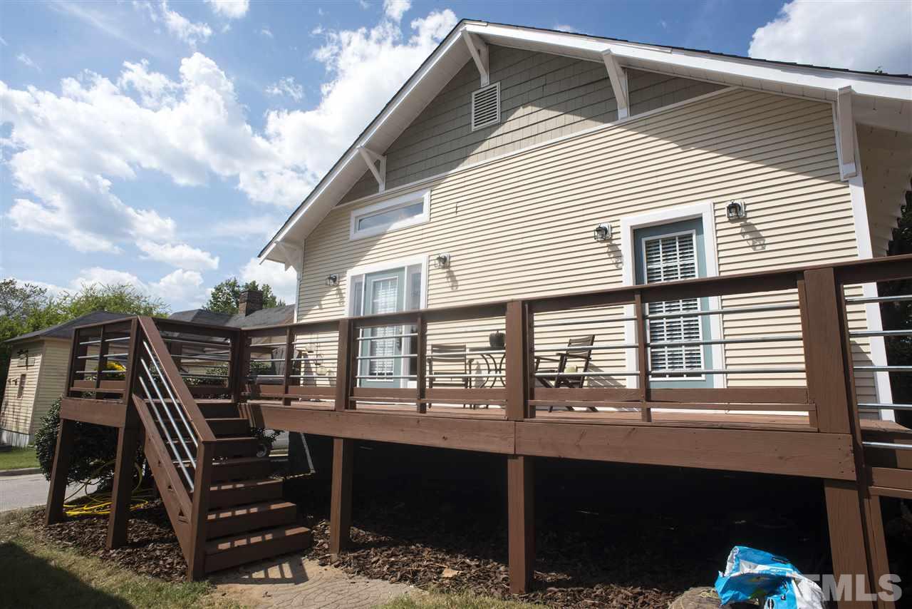 702 East Edenton Street Raleigh, NC 27601 - Photo 17 of 19 a view of a balcony with chairs