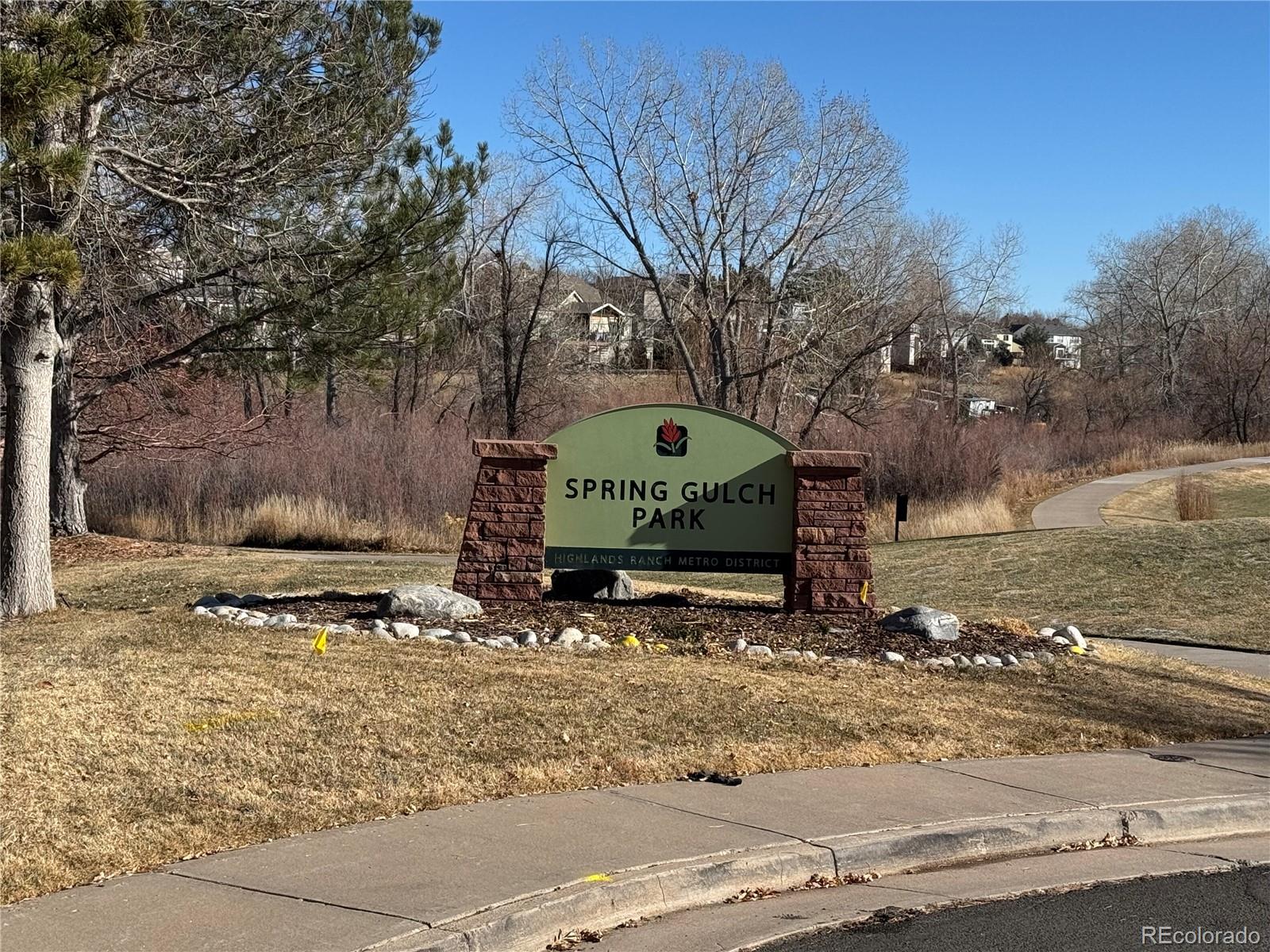 10505 Hyacinth Place Highlands Ranch, CO 80129 - Photo 34 of 40 a sign board with parking space