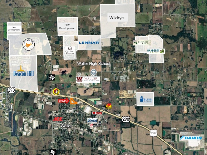 290 Rd Waller Tx 77484 Road Waller, TX 77484 - Photo 16 of 16 Lots of new communities and business parks under development