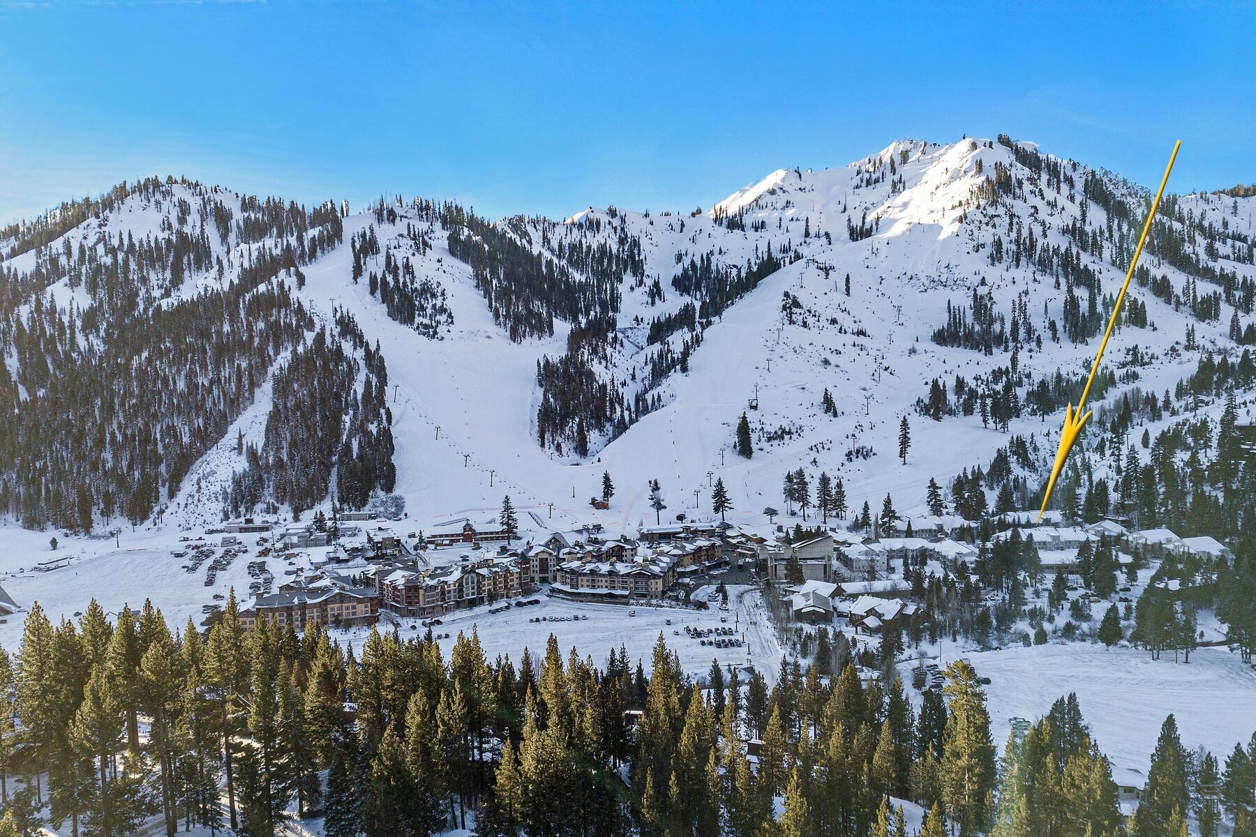 201 Shirley Cyn Road, Unit 311 Olympic Valley, CA 96146 - Photo 2 of 28 a view of a backyard of a house