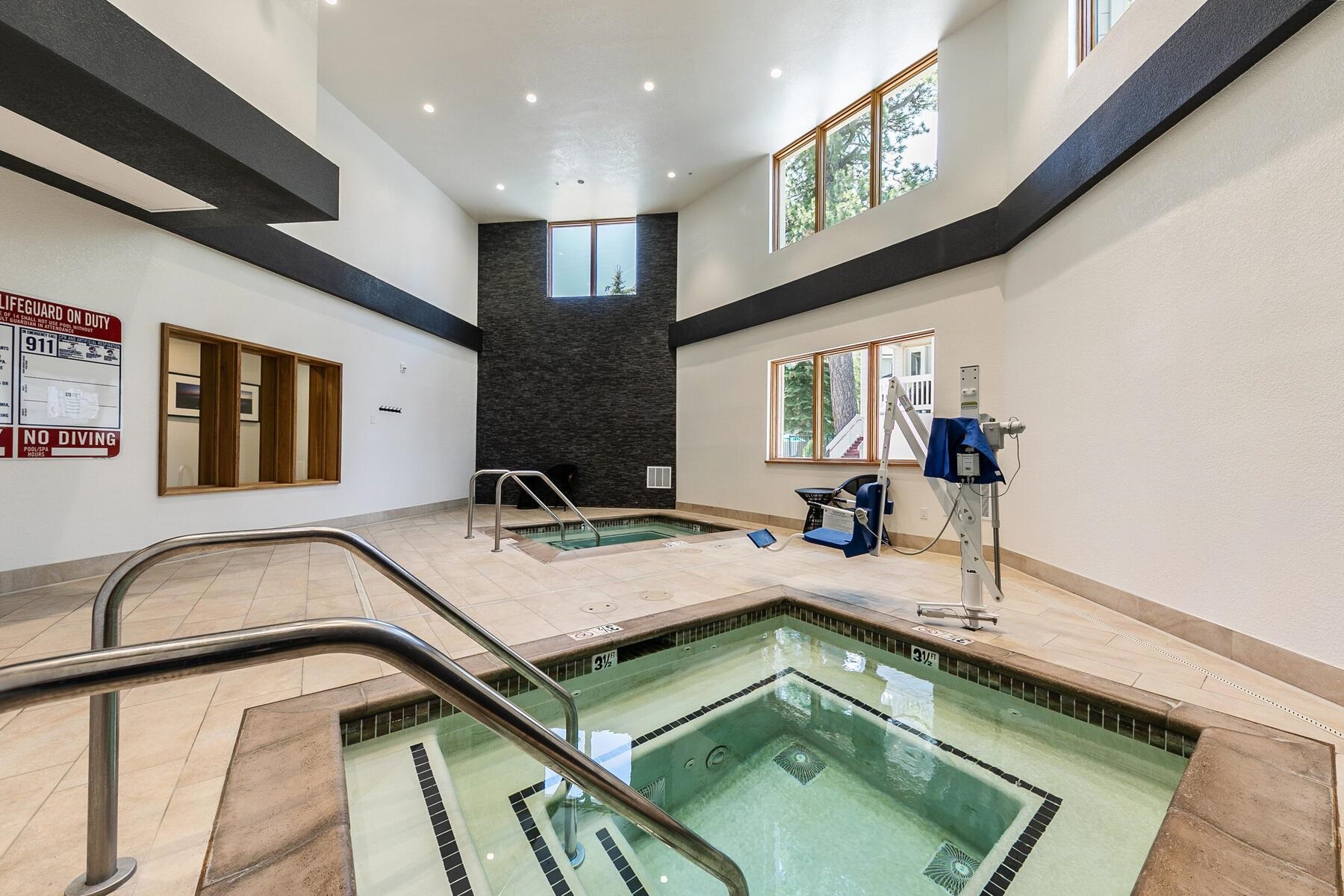 201 Shirley Cyn Road, Unit 311 Olympic Valley, CA 96146 - Photo 22 of 28 a kitchen with a sink a counter top space and a window