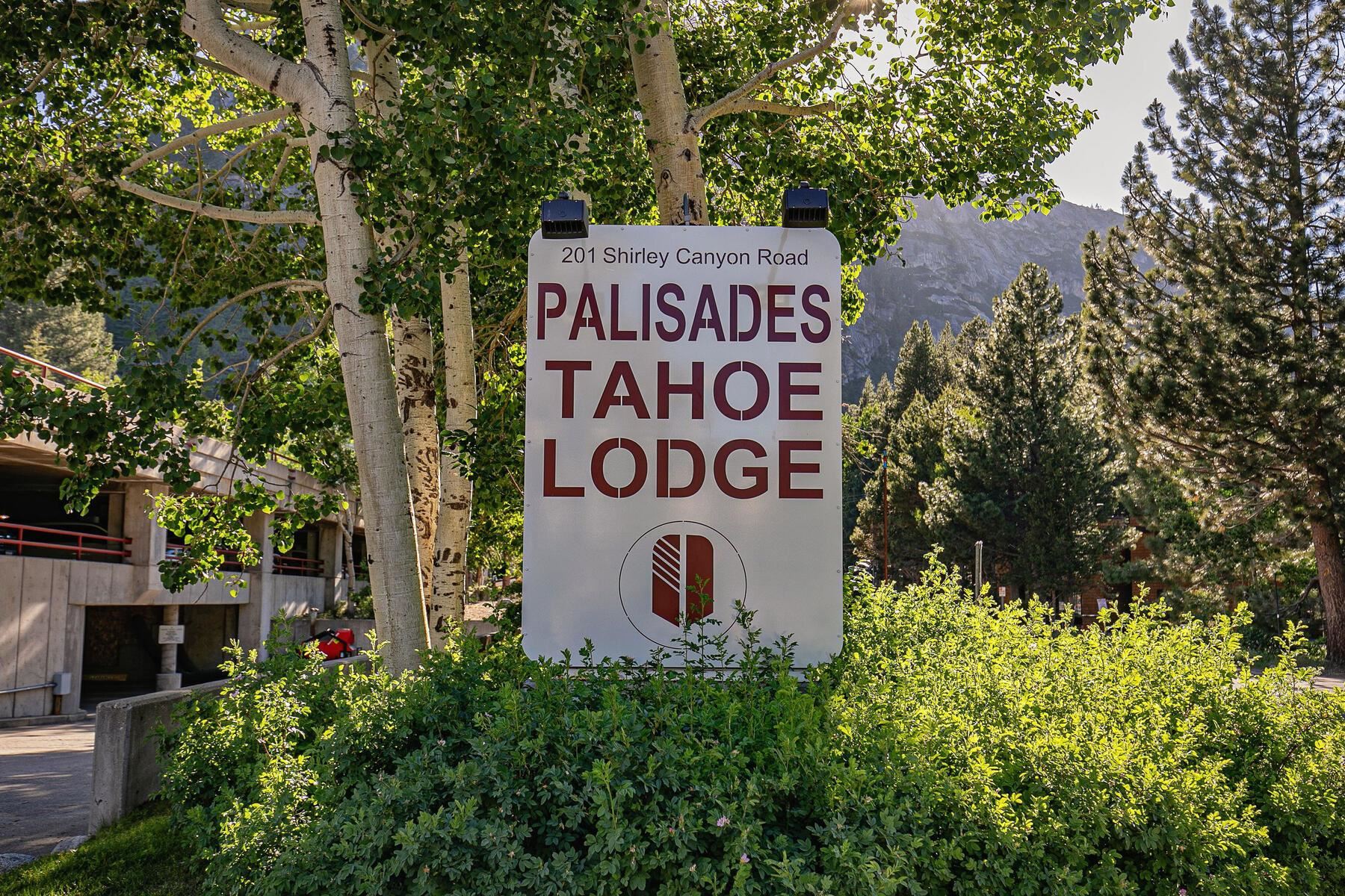 201 Shirley Cyn Road, Unit 311 Olympic Valley, CA 96146 - Photo 28 of 28 a sign broad on the side of the road