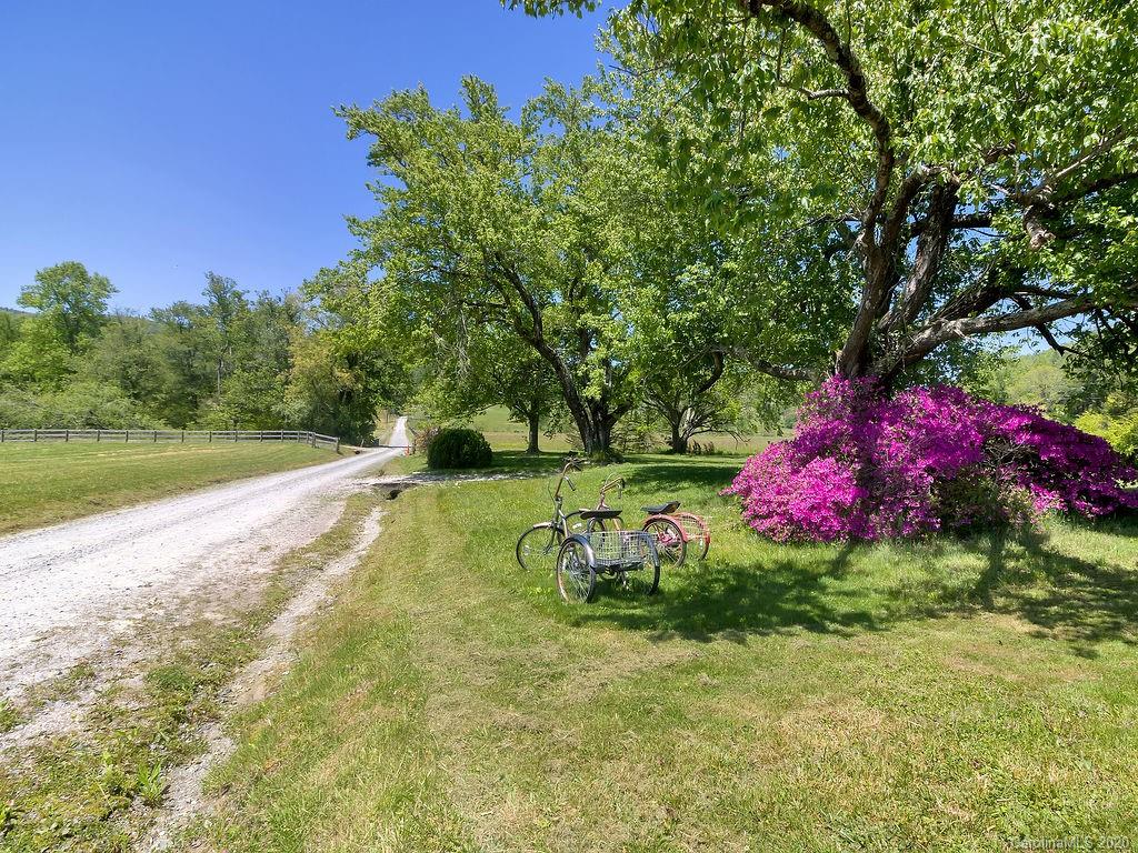 315 Shoals Falls Road Hendersonville, NC 28739 - Photo 4 of 47 a view of a house with a yard