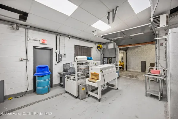 a view of storage and utility room