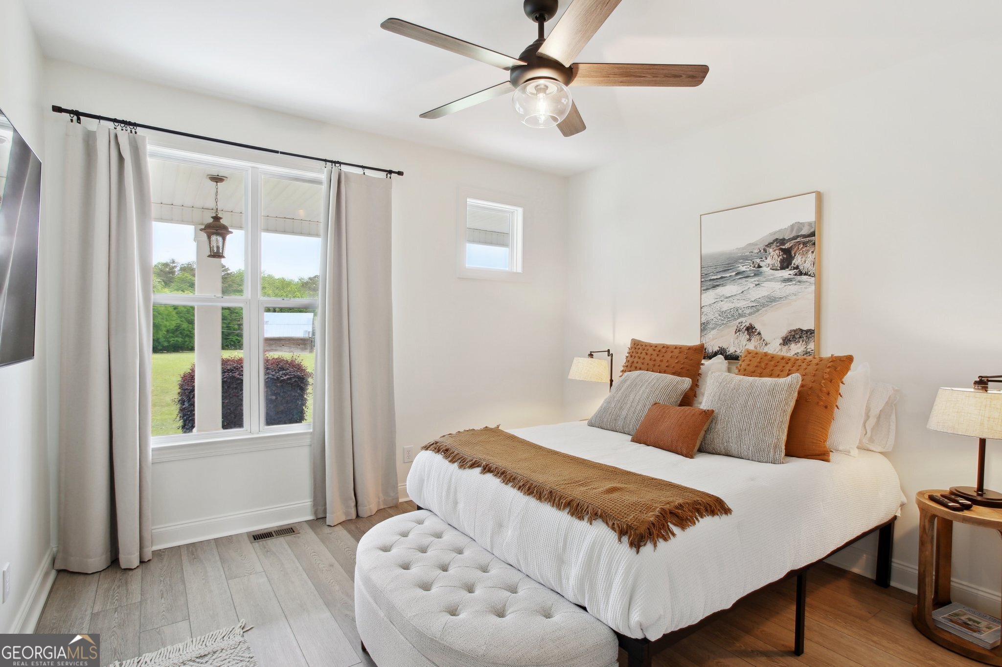 524 Forrest Avenue Fayetteville, GA 30214 - Photo 15 of 30 a bedroom with a bed and a window