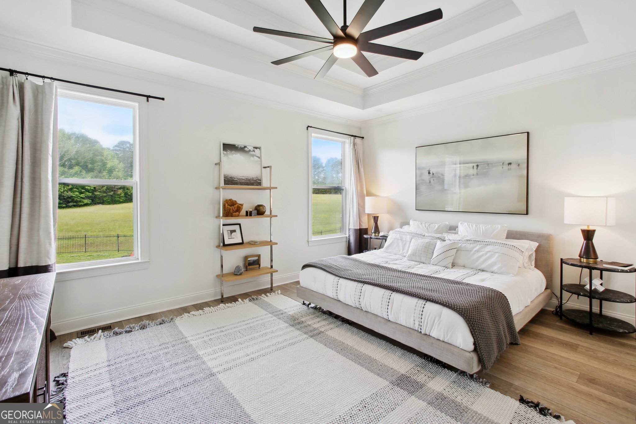 524 Forrest Avenue Fayetteville, GA 30214 - Photo 10 of 30 a bedroom with a large bed and a window