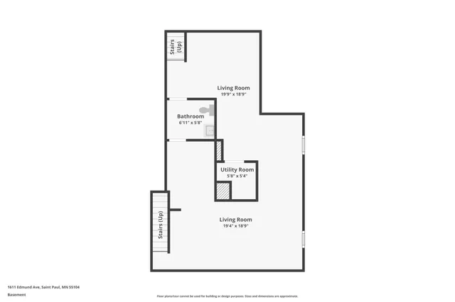 $340,000 | 1611 Edmund Avenue West, St. Paul, MN 55104