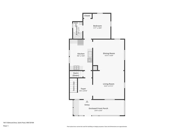 $340,000 | 1611 Edmund Avenue West, St. Paul, MN 55104