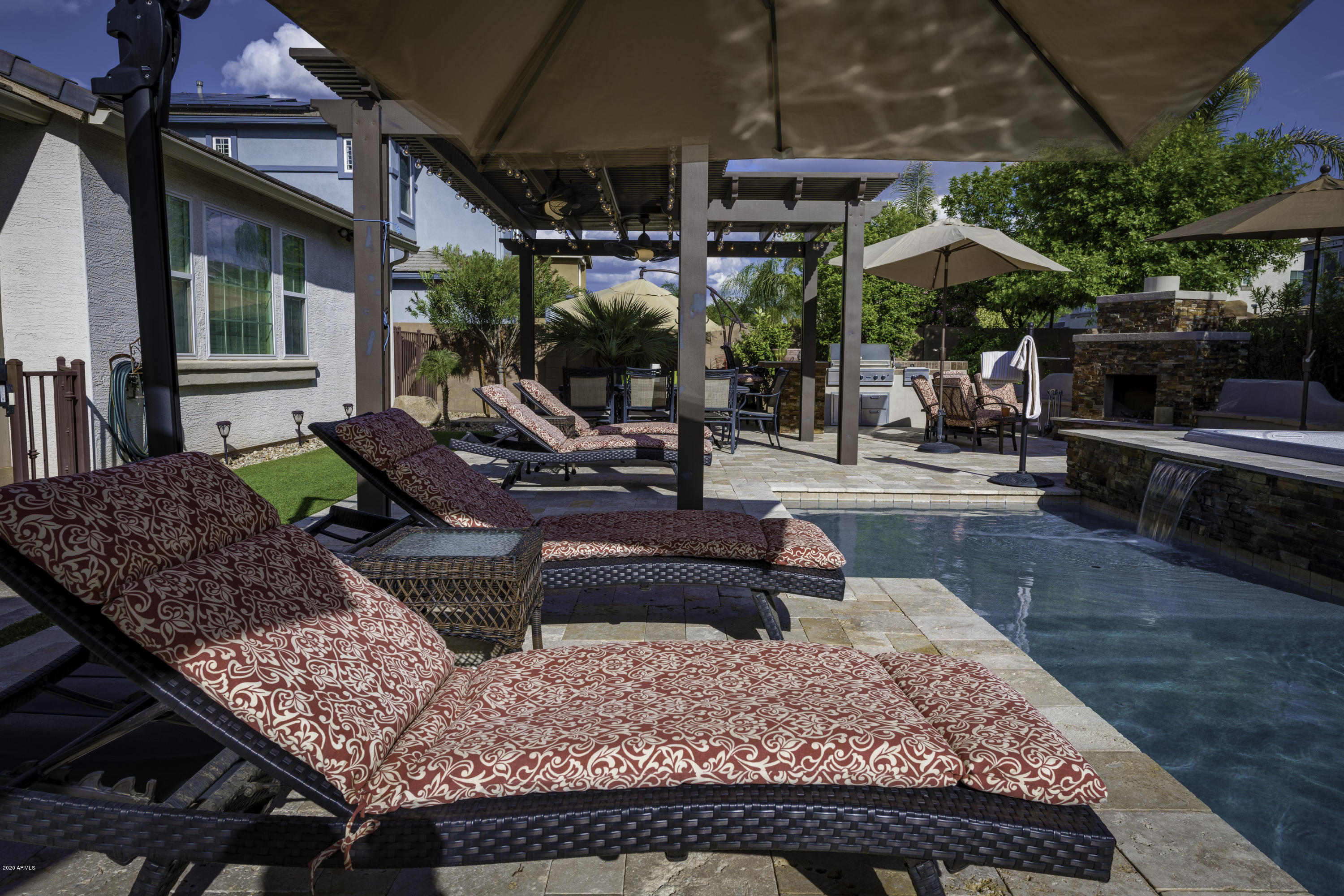 3641 East Weather Vane Road Gilbert, AZ 85296 - Photo 13 of 50 Poolside Lounge East View