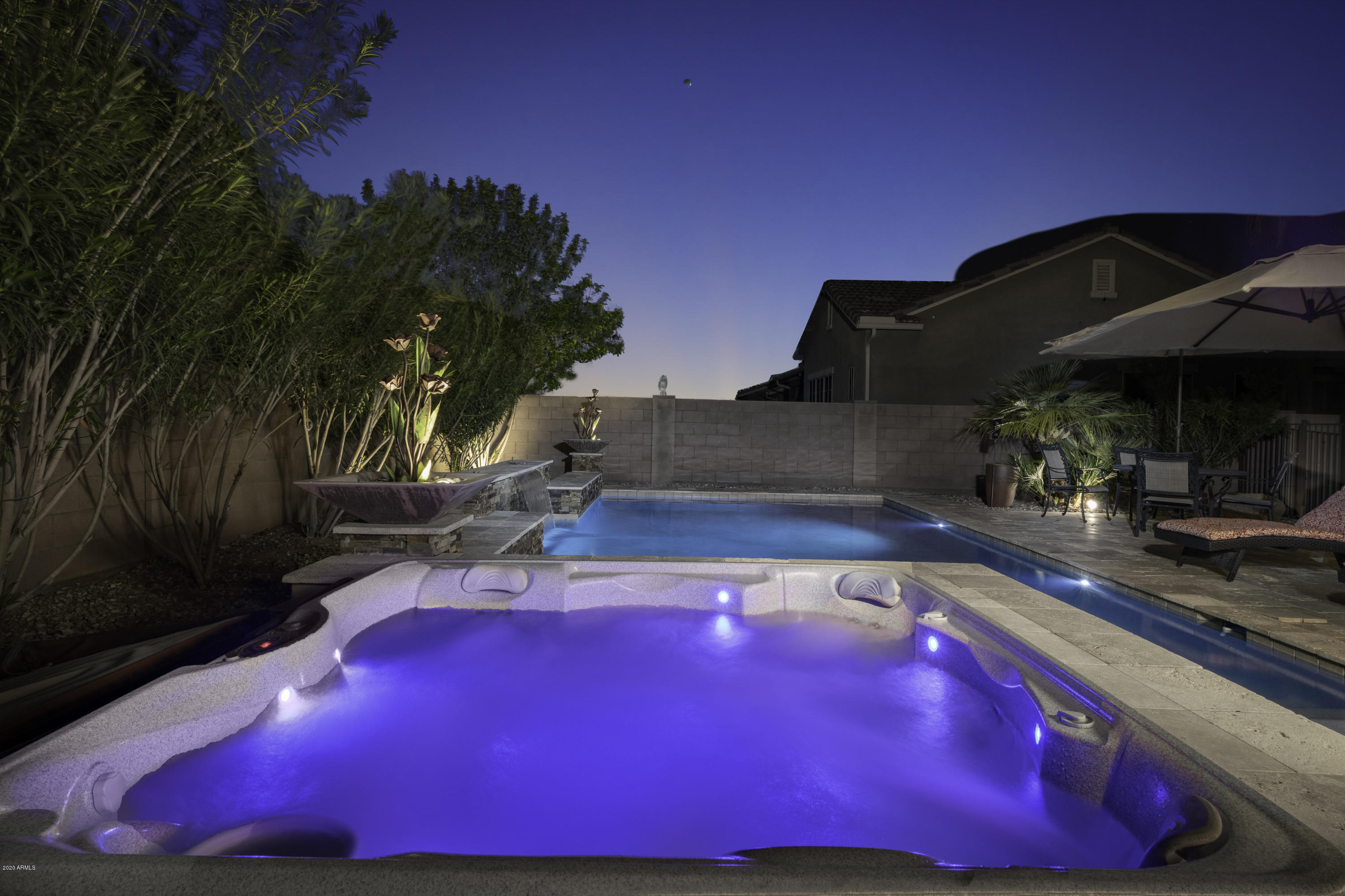 3641 East Weather Vane Road Gilbert, AZ 85296 - Photo 3 of 50 Spa Twilight