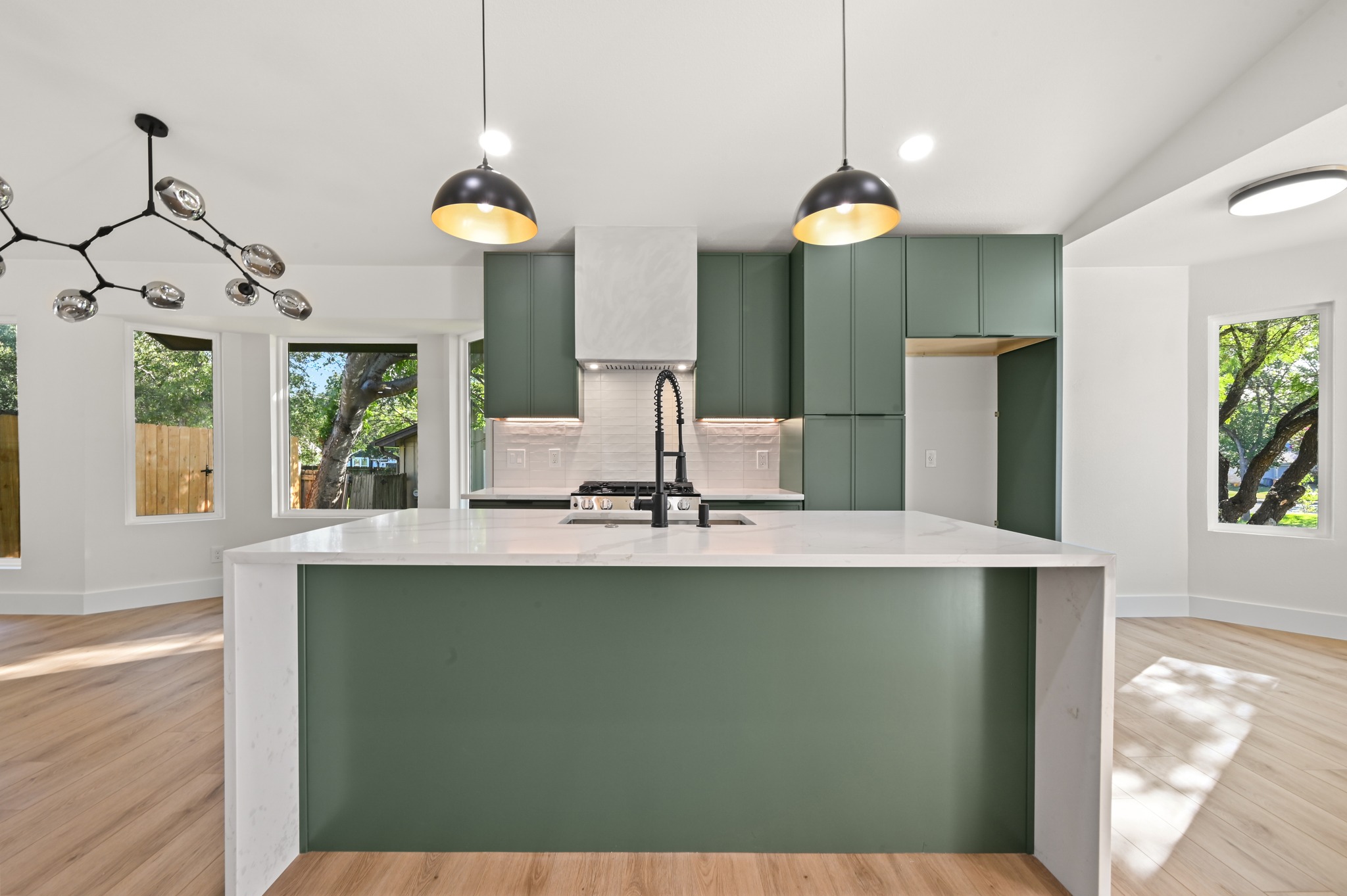 8102 Fort Sumter Road Austin, TX 78745 - Photo 7 of 28 Brand-new custom cabinetry with soft-close doors and drawers