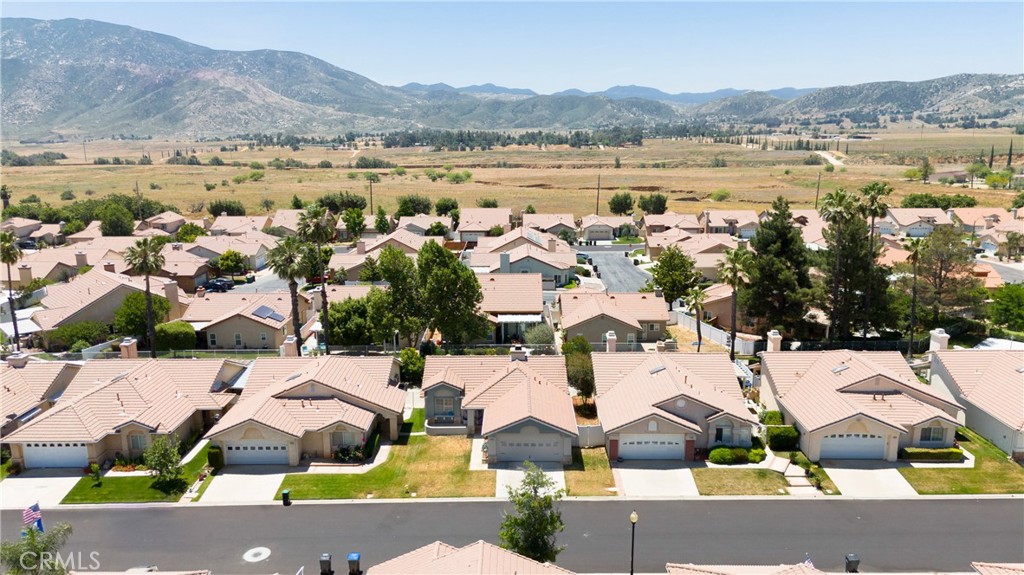 2906 Summer Set Circle Banning, CA 92220 - Photo 31 of 43 an aerial view of residential houses with outdoor space and river