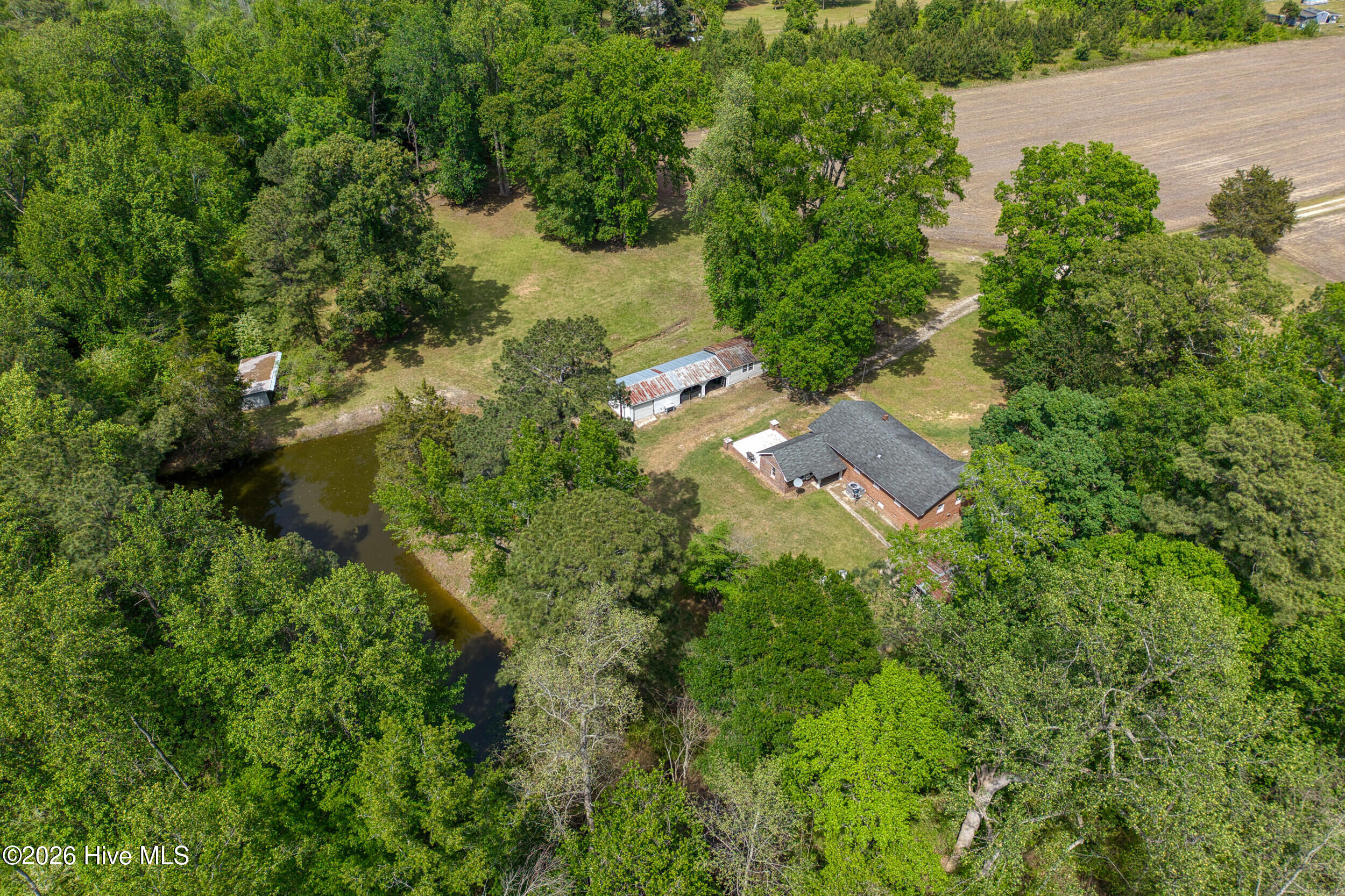 1194 Felton Farm Road Macclesfield, NC 27852 - Photo 35 of 36 48 -1194 felton farm rd, drone, exterior