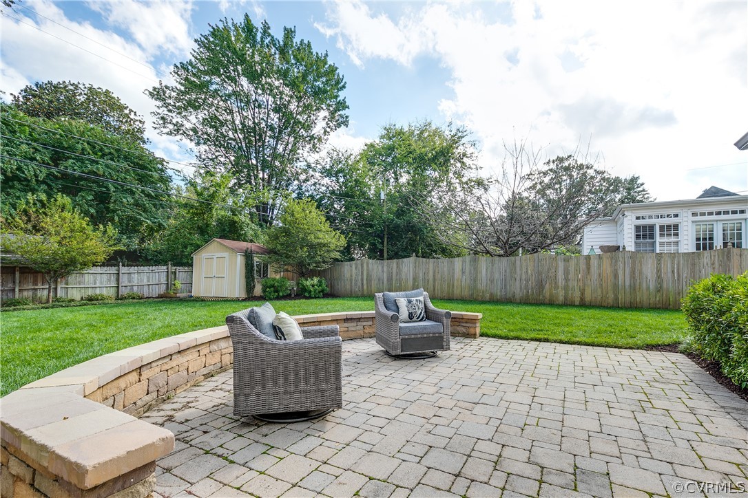 39 Lexington Road Richmond, VA 23226 - Photo 36 of 42 Patio with walled terrace and spacious fully fence