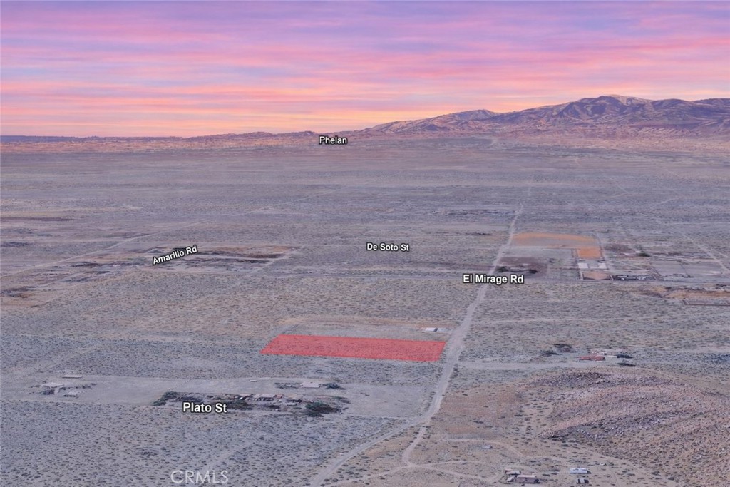 0 Grey Mountain Road Adelanto, CA 92301 - Photo 2 of 11 a view of an ocean beach and mountain