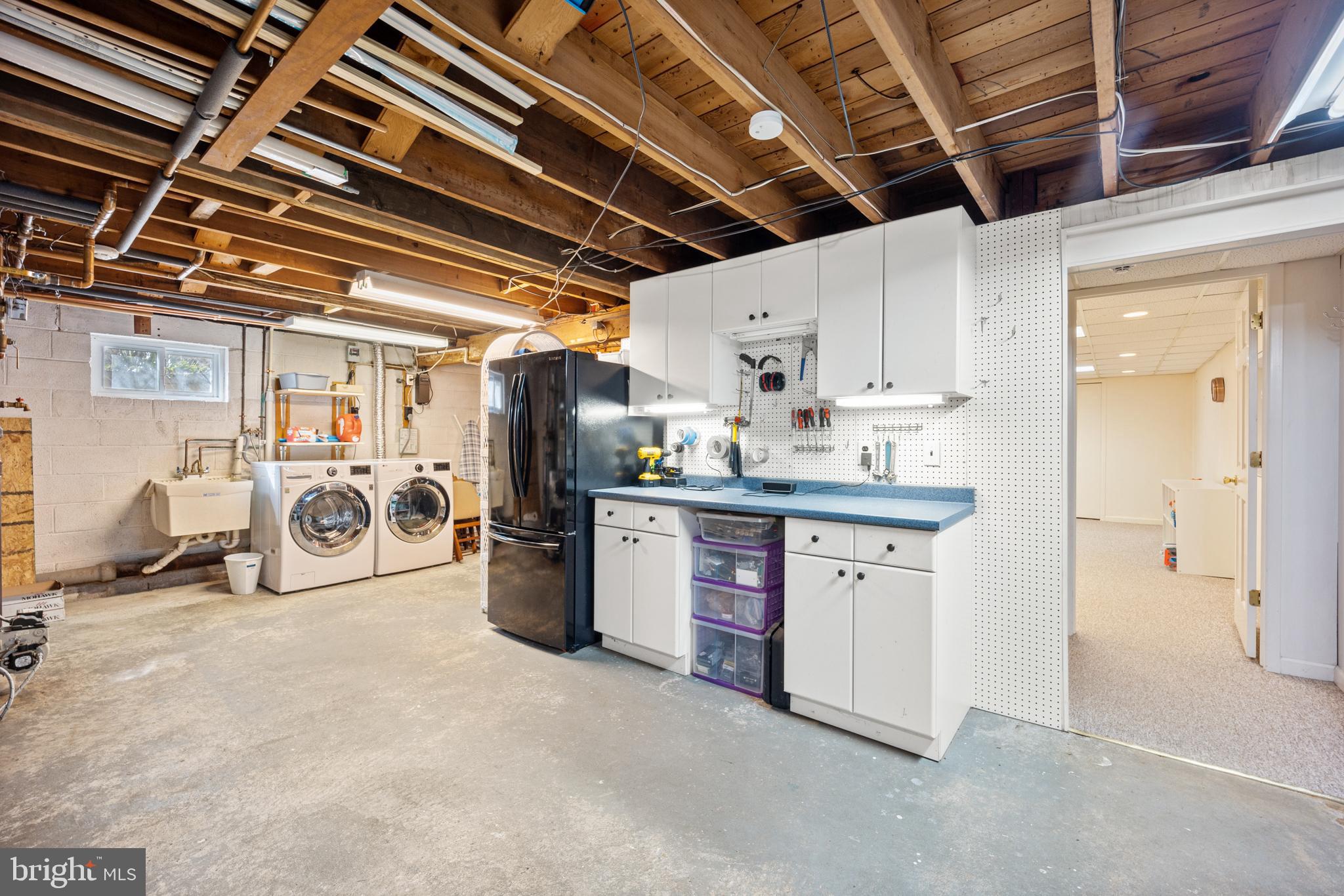 1058 Windy Knoll Road West Chester, PA 19382 - Photo 31 of 32 Workshop Space and Laundry