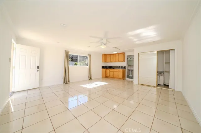 a view of a livingroom with a furniture