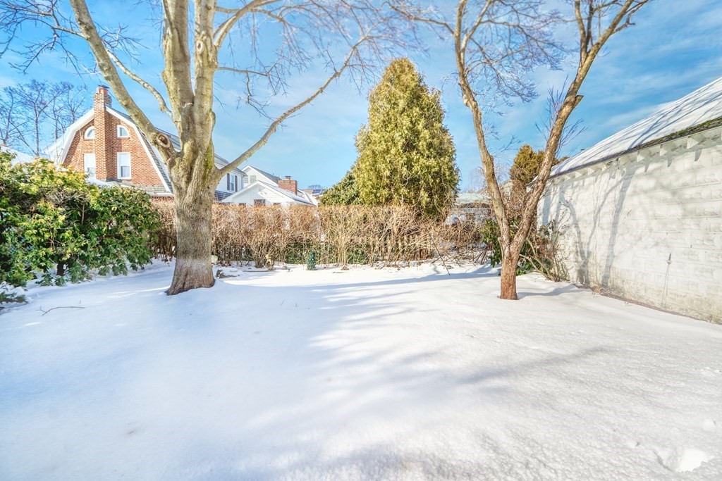 257 Lawrence Road Medford, MA 02155 - Photo 25 of 29 a view of back yard of the house