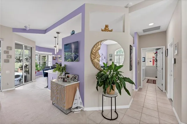 a very nice looking room with a large window