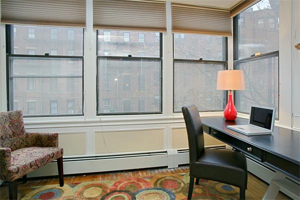 315 Beacon Street, Unit 5 Boston, MA 02116 - Photo 4 of 10 a workspace with furniture and a window