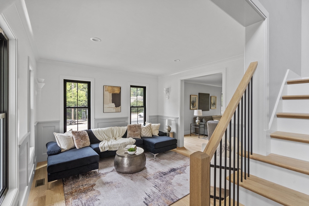 11 Avon Lane Natick, MA 01760 - Photo 5 of 21 a living room with furniture and wooden floor