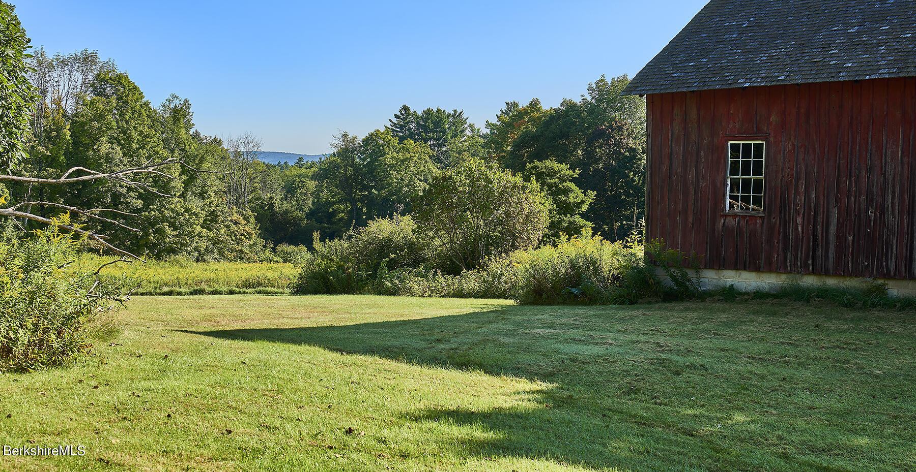 17 East Street Stockbridge, MA 01262 - Photo 34 of 43 Copy of barn with VIEW of ridge to north