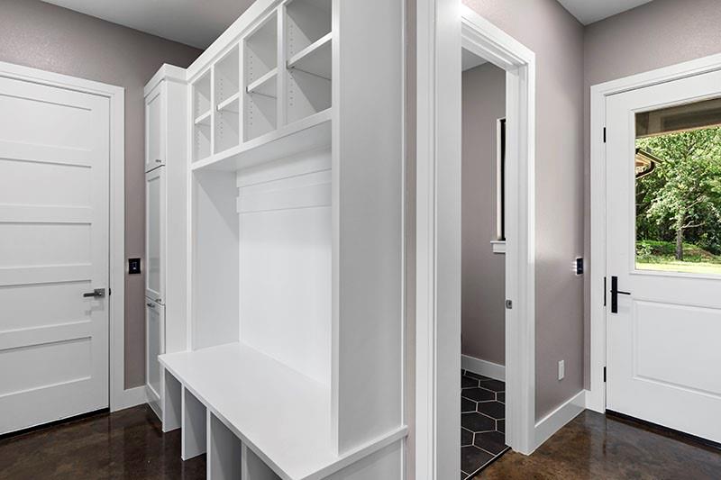 186 Martin Lane Sadler, TX 76264 - Photo 33 of 39 a view of an entryway with wooden floor