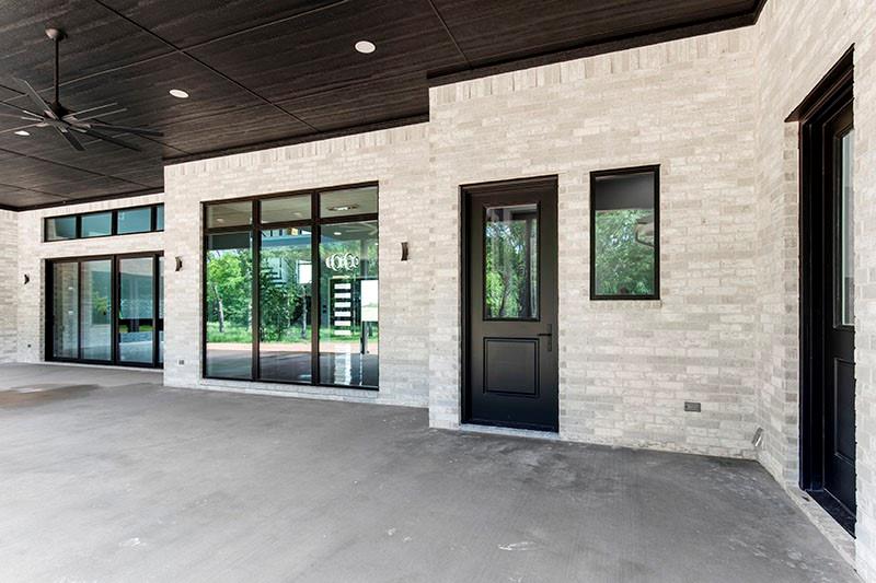 186 Martin Lane Sadler, TX 76264 - Photo 34 of 39 front view of a brick house with a large window