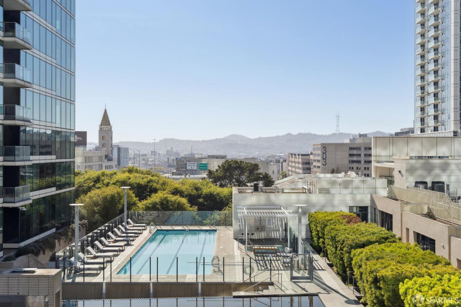 401 Harrison Street, Unit 9H San Francisco, CA 94105 - Photo 9 of 44 a view of city from balcony