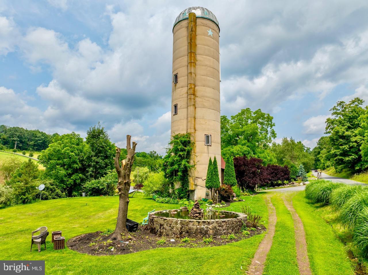 207 Klinger Hill Road Benton, PA 17814 - Photo 54 of 75 Silo converted into 4 story guest house