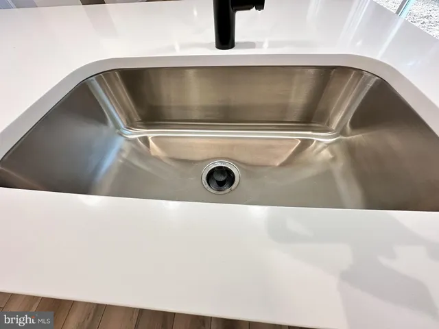 a close view of washer and dryer