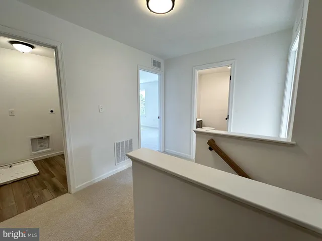 a close view of washer and dryer