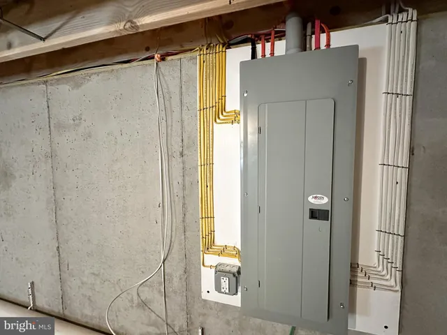 a view of a glass door shower