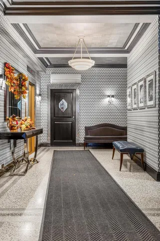 a room with furniture and a window