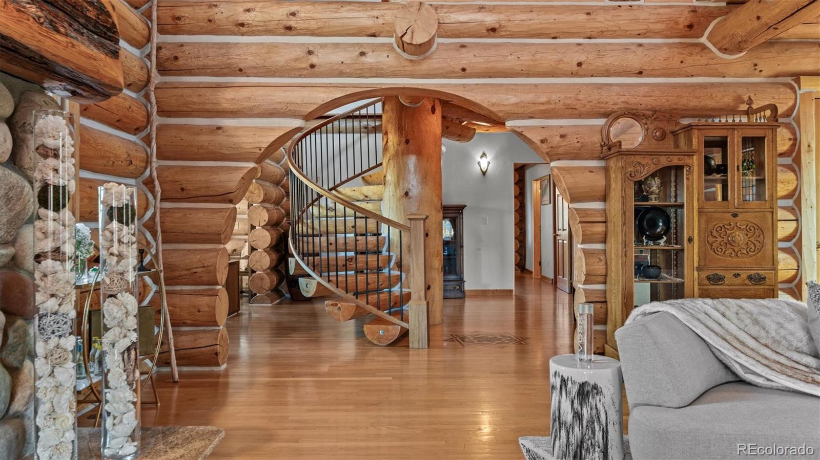 3875 F F 3/4 Road Palisade, CO 81526 - Photo 21 of 45 a view of entryway and hall with wooden floor