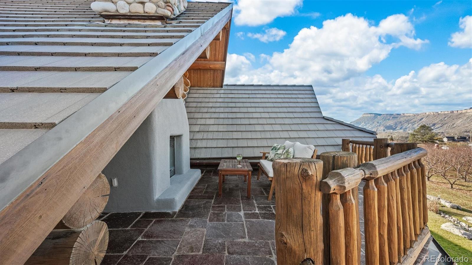 3875 F F 3/4 Road Palisade, CO 81526 - Photo 33 of 45 a view of a house with backyard and wooden fence